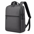 Sac à dos 30 x 15 x 45 cm en matière synthétique noir style urbain