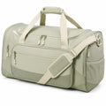 Sac de voyage 50 x 25 x 28 cm vert sauge en textile synthétique à compartiments multiples
